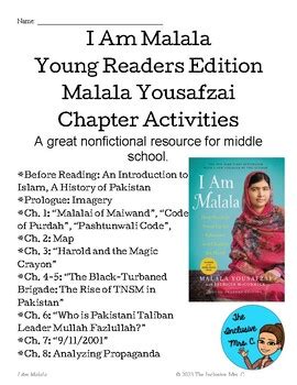 how many chapters in i am malala